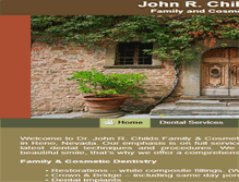 Tablet Screenshot of johnchildsdds.com